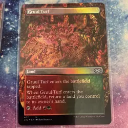 Gruul Turf (FOIL) x1 - MTG Double Masters 2022 2X2 #407 - Image 1