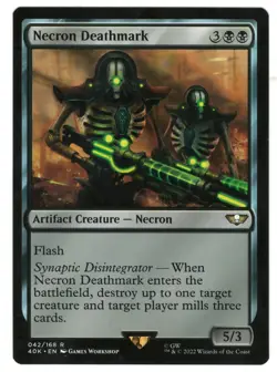 MTG Necron Deathmark Universe Beyond Warhammer 40k Magic The Gathering TCG - Image 1