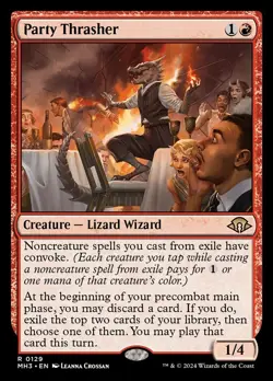 (NM) Party Thrasher - MtG: MH3 0129 Modern Horizons Magic the Gathering Rare - Image 1