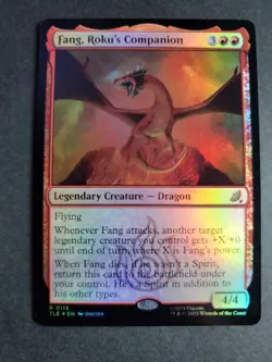 Fang, Roku's Companion (Foil) Rare MTG Avatar Eternal - Image 1