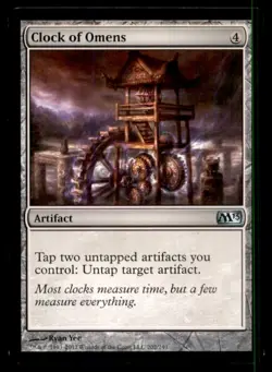 MTG Clock of Omens LP Light Play Magic 2013 [5160] - Image 1