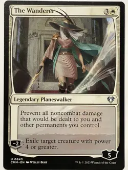 MTG TCG - The Wanderer 0843 Commander Masters - NM (Free Shipping $5+) - Image 1