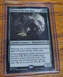 MTG Neyith of The Dire Hunt Jumpstart LP X1 Magic The Gathering - Image 1