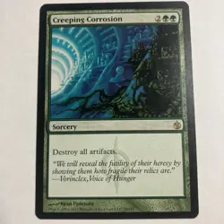MTG Creeping Corrosion - Mirrodin Besieged #78 Regular Rare 078/115 - Image 2