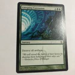 MTG Creeping Corrosion - Mirrodin Besieged #78 Regular Rare 078/115 - Image 3