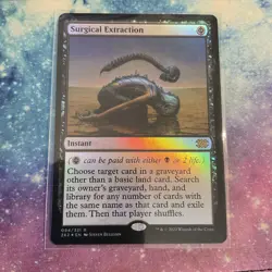 Surgical Extraction (FOIL) x1 - MTG Double Masters 2022 2X2 #94 - Image 1