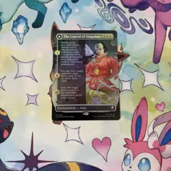 MTG The Legend Of Yangchen Avatar Magic TLA Borderless Saga NM 0354 Foil - Image 1