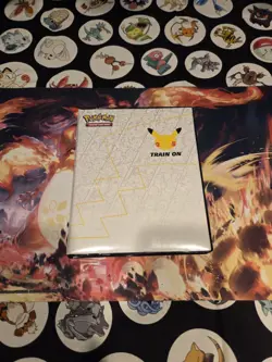 Pokemon TCG Jumbo Card Binder With 22 Jumbo Cards Celebrations Edition - Image 1