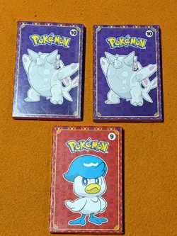 McDonald's 2023 Happy Meal Pokemon Match Battle Cards Lot of 3 Packs 9 & 10 - Image 1
