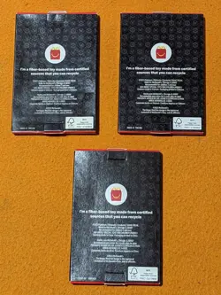 McDonald's 2023 Happy Meal Pokemon Match Battle Cards Lot of 3 Packs 9 & 10 - Image 2