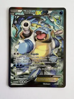 2016 Pokemon XY Schwarz Star Promo Blastoise Ex #XY122 Holo - Image 1