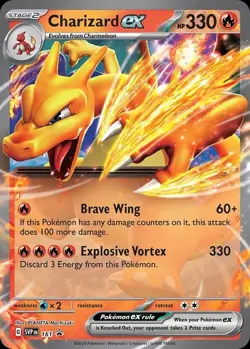Charizard ex SVP 161 | Pokemon TCG Super Premium Black Star Promo | Near Mint - Image 1