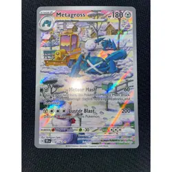 Metagross 178/162 SV05: Temporal Forces TEF Pokemon TCG Illustration Rare - Image 1