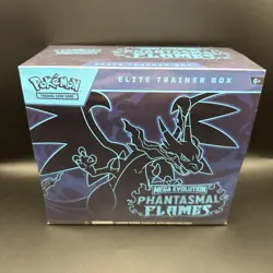 NEW 2025 Pokemon Mega Evolution Phantasmal Flames Elite Trainer Box ETB, IN HAND - Image 1