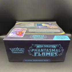 NEW 2025 Pokemon Mega Evolution Phantasmal Flames Elite Trainer Box ETB, IN HAND - Image 5