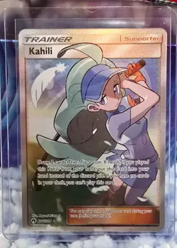 FULL ART Kahili ULTRA RARE 210/214 Pokemon Trainer Sun & Moon Lost Thunder - Image 1