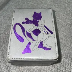 Pokemon TCG Mewtwo Premium Alcove Flip Box 2020 Ultra Pro Deck Box USED - Image 1