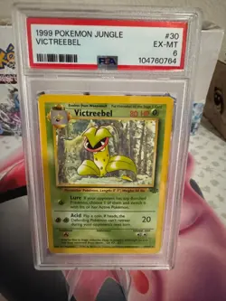 1999 POKEMON JUNGLE VICTREEBEL #30 NON HOLO PSA 6 - Image 1