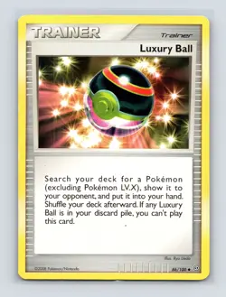 Pokemon TCG Luxury Ball 86/100 Stormfront Normal HP - Image 1