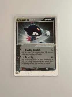 Pokemon TCG Sneasel EX 103/109 EX Ruby & Sapphire Ultra Rare Holo - Image 1