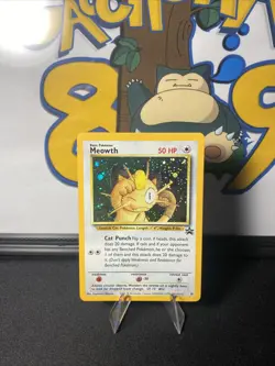 Meowth 10/53 Pokemon TCG Wotc Game Boy Stamped Black Star Promo Vintage Holo - Image 4