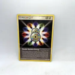 Double Rainbow Energy 88/95 Team Magma vs Team Aqua Rare Pokemon Heavily Played - Image 1