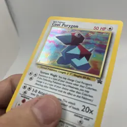 Pokemon Cool Porygon Black Star WOTC Promo Holo 15/53 - Image 3