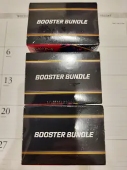 THREE - POKEMON MEGA EVOLUTIONS PHANTASMAL FLAMES BOOSTER BUNDLES - Image 5
