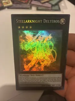 Stellarknight Delteros (Ghost Rare) DUEA-EN053 Duelist Alliance Unlimited - Image 1