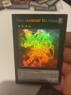 Stellarknight Delteros (Ghost Rare) DUEA-EN053 Duelist Alliance Unlimited - Image 2