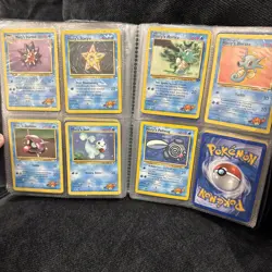 Pokemon TCG Mistys Gym Heroes Bundle X7 Cards - Image 1