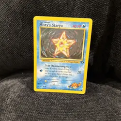 Pokemon TCG Mistys Gym Heroes Bundle X7 Cards - Image 4