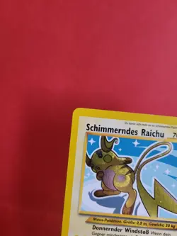 Pokemon Karte/card Schimmerndes Raichu 111/105 Neo Destiny Secret Exc-Near Mint - Image 2