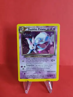 Pokemon Karte/card - Dunkles Psiana 4/105 - Neo Destiny Holo Swirl Exc-Near Mint - Image 1