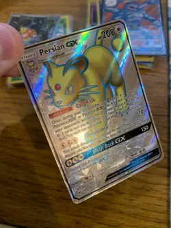 NEAR MINT! Persian GX (207/214) Unbroken Bonds Full Art Ultra Rare Pokemon Card! - Image 3