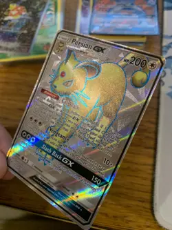 NEAR MINT! Persian GX (207/214) Unbroken Bonds Full Art Ultra Rare Pokemon Card! - Image 4