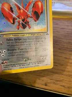 1st Edition Scizor (10/75) Holo Neo Discovery Set Pokemon Card! FREE P&P! - Image 5