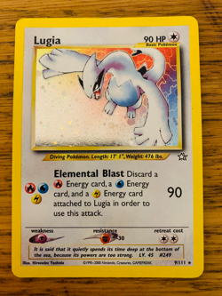 Lugia (9/111) Holo Neo Genesis Set Pokemon Card! FAST & FREE P&P! - Image 1