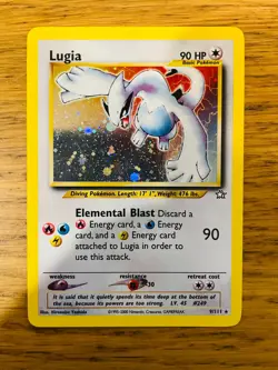 Lugia (9/111) Holo Neo Genesis Set Pokemon Card! FAST & FREE P&P! - Image 2