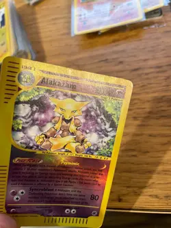 MP! Alakazam (1/165) Expedition Base Set Reverse Holo Pokemon Card! FREE P&P! - Image 4