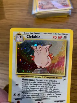 Clefable (5/130) Holo Base Set 2 Pokemon Card! FAST & FREE P&P! - Image 5