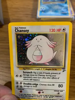 Chansey (3/130) Holo Base Set 2 Pokemon Card! FAST & FREE P&P! - Image 4