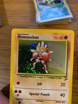 Hitmonchan (8/130) Holo Base Set 2 Pokemon Card! FAST & FREE P&P! - Image 4