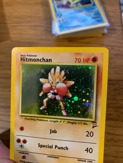 Hitmonchan (8/130) Holo Base Set 2 Pokemon Card! FAST & FREE P&P! - Image 5