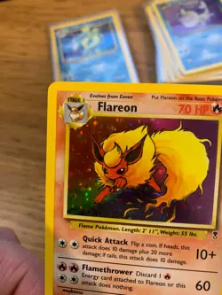 Flareon (10/110) Holo Legendary Collection Pokemon Card! FAST P&P! - Image 4