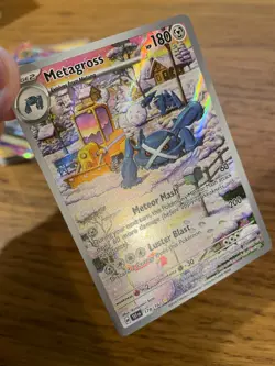 NEAR MINT! Metagross (178/162) Temporal Forces Illustration Rare Pokemon Card! - Image 3