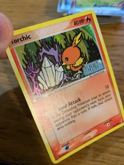 NM! Torchic (66/100) EX Crystal Guardians Stamped Reverse Holo Pokemon Card! - Image 3