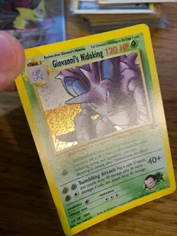 Giovanni's Nidoking (7/132) Holo Gym Challenge Pokemon Card! FREE P&P! - Image 5