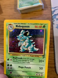 Nidoqueen (12/130) Holo Base Set 2 Pokemon Card! FAST & FREE P&P! - Image 5