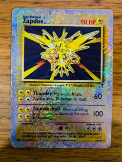 Zapdos (19/110) Reverse Holo Legendary Collection Pokemon Card! FAST P&P! - Image 2
